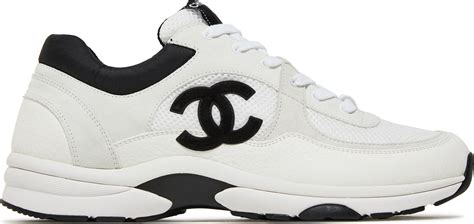 black chanel sneakers men|chanel black and white sneakers.